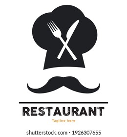 Mejor Restaurante Diseño de Logotipo Vector Resumen Restaurante Diseño de Logotipos para Marcar un Rastaurante