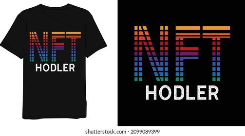 Best Retro Graphics Bitcoin T-Shirt Design Template