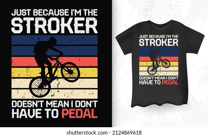 Best Retro Vintage Cycling T-shirt Design