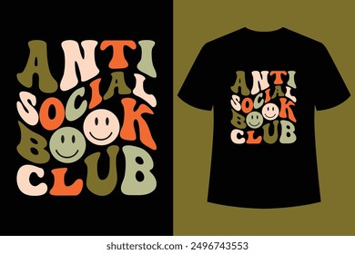 Best Retro Wavy Groovy Hippy T Shirt Design