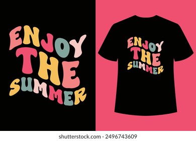 Best Retro Wavy Groovy Hippy T Shirt Design