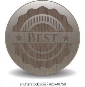 Best retro wood emblem