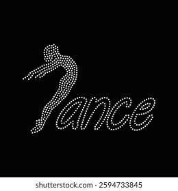 Best Rhinestone t-shirt design Vector Template