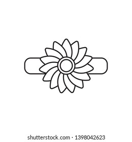 Best ring vector icon -vector