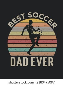 Best rugby dad ever happy father's day vintage rugby, soccer dad shirt, football player