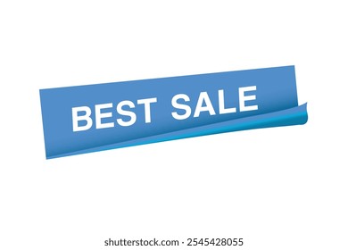 Best sale banner vector modern sticker, label design. Advertising template.