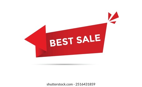 Melhores venda de modelos de banner de web de botão aberto. Ilustração de vetor 
