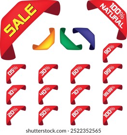 Best for sale sticker, price tag, quality mark, Red postage stamps, A collection of different colored star stickers, Realistic red price tags collection, Special offer or shopping discount label.