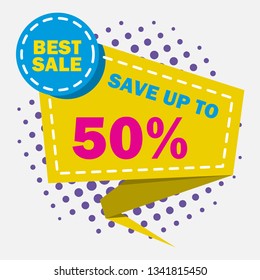 best sale vector banner