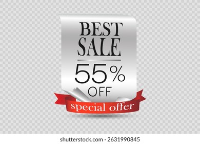 Best sales and discounts extensions. Banner sticker and prices.