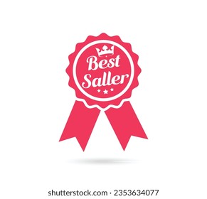 Best saller ribbon lebel vector