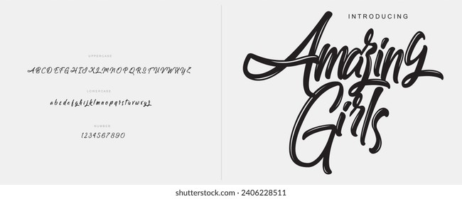Best Sans Serif Font. Regular Italic Uppercase Lowercase Typography urban style alphabet fonts for fashion, sport, technology, digital, movie, logo design, vector illustration