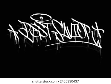 BEST SAVIOR graffiti tag style design