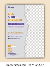 Best school admission poster template