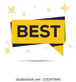 Best seal stamp, Vector illustration.
