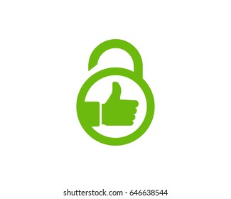 Best Security Lock Icon Logo Design Element