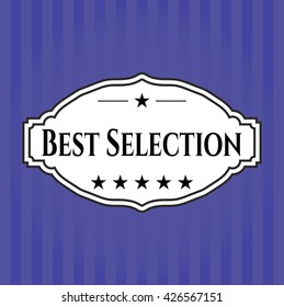 Best Selection banner or card