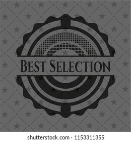 Best Selection dark badge