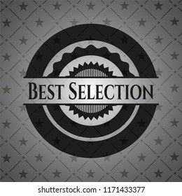 Best Selection dark icon or emblem