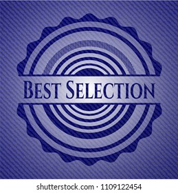 Best Selection with jean texture