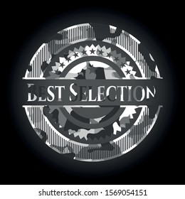 Best Selection on grey camo pattern