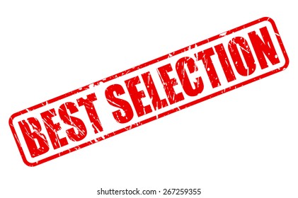 Best selection red stamp text on white