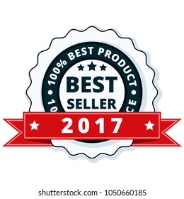 Best Seller 2017Best Seller 2017 label illustration label illustration