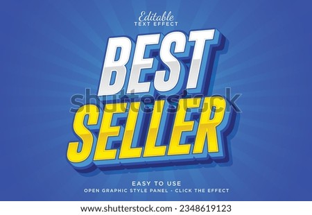 Best seller 3d editable text effect