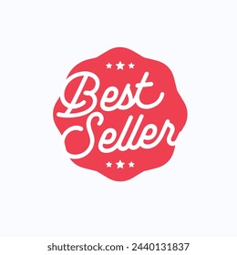 Best seller badge label design template