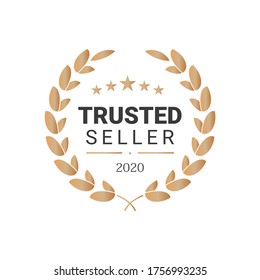 Best seller badge logo design. Best seller vector isolated on white background