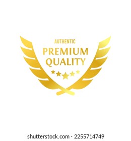 Best seller badge logo icon design laurel. Best seller vector isolated white background. EPS 10 
