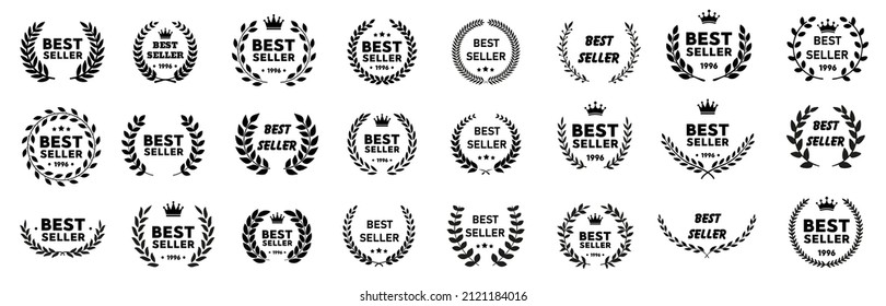 Best seller badge. Best seller vector