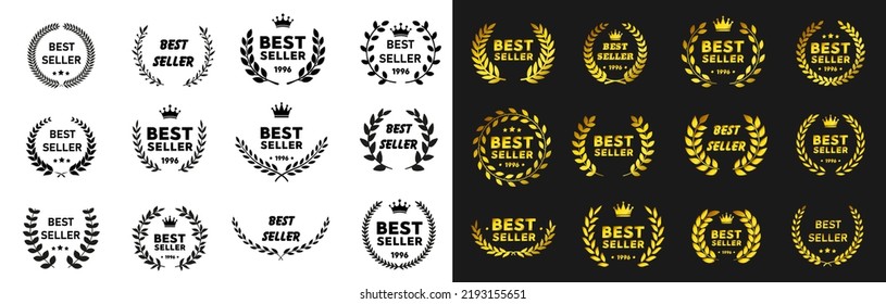 Best seller badge. Best seller vector