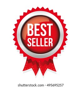 Best Seller Badge Vector