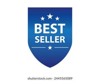 Best Seller banner. Best sale certificate icon. Best seller banner. Award design best seller. Can use for banner, web design, poster. Vector isolated on white background. 