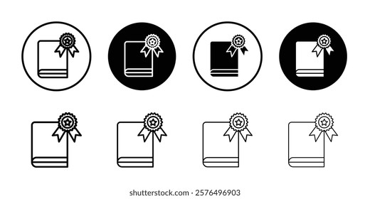 best seller book icon Thin line art isolated