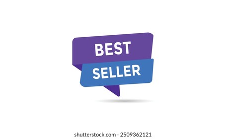 Plantillas de Anuncio de Web de Botón best seller. Ilustración vectorial 