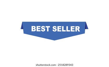 Plantillas de Anuncio de Web de Botón best seller. Ilustración vectorial 
