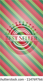 Best Seller christmas emblem.