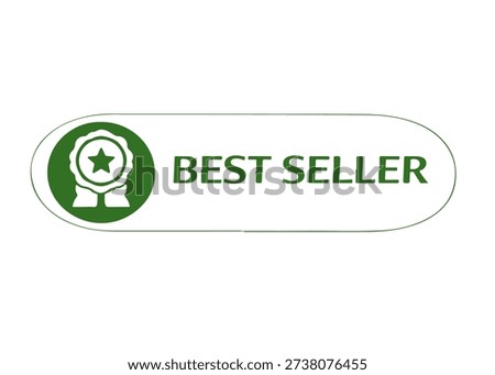 BEST SELLER frame icon vector on a white background
Vector frame on a white background