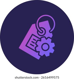 Best Seller Glyph Circle Gradient Icon