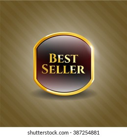Best Seller golden emblem