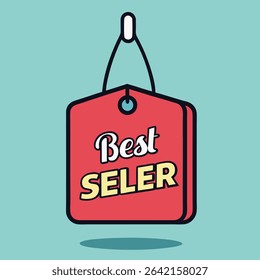Best Seller Hanging Tag Label Vector for E-commerce and Promotion Use	