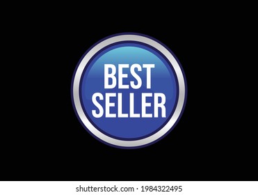Best Seller icon design, Best Seller badge logo design template vector illustration