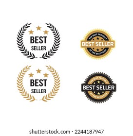 Best seller icon design  stamp best seller. Vector design