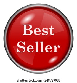Best seller icon. Internet button on white background. 