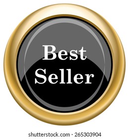 Best seller icon. Internet button on white  background. EPS10 Vector. 