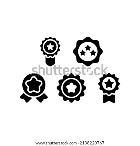 Best Seller Icon Set Vector Symbol Design Illustration