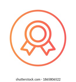 best seller icon vector illustration. best seller icon gradient design.