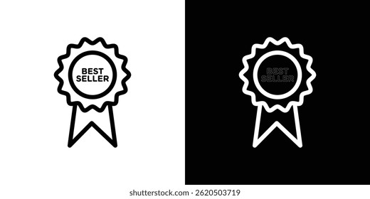 Best seller icon vector, illustration logo template in trendy style